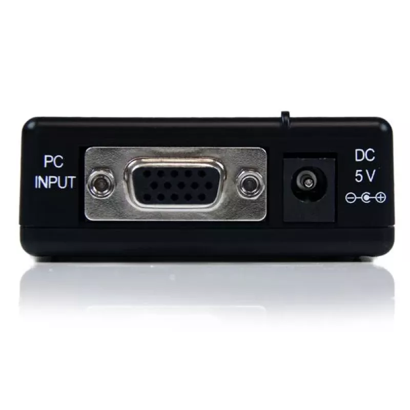StarTech.com Conversor de VGA de alta resolução para Composite (RCA) ou S-Video – PC para TV