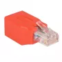 StarTech.com Adaptador Ethernet Crossover Gigabit Cat 6, RJ-45, RJ-45, Vermelho