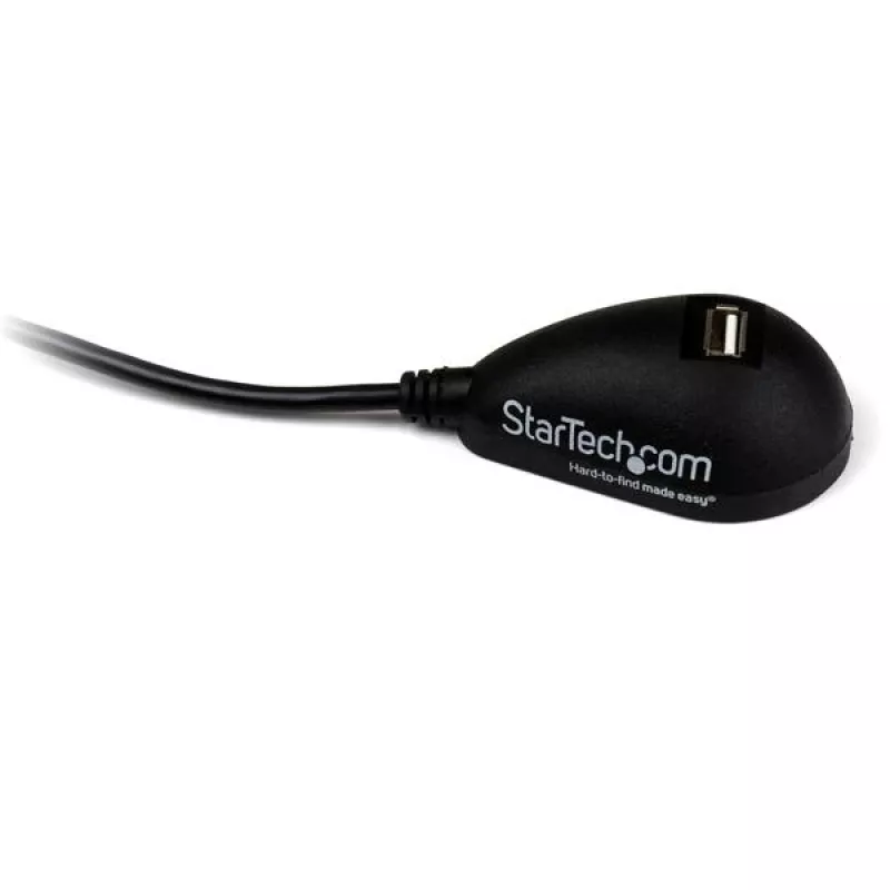 StarTech.com Cabo de extensão USB de secretária de 5ft - ficha A para conector fêmea A