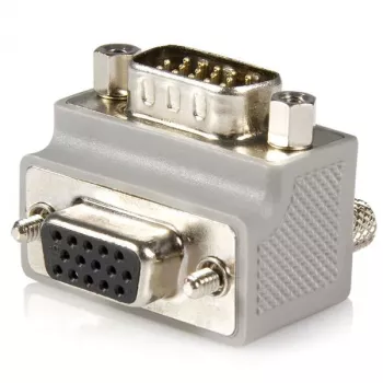 StarTech.com Adaptador de cabo VGA para VGA em ângulo reto Tipo 2 – M/F
