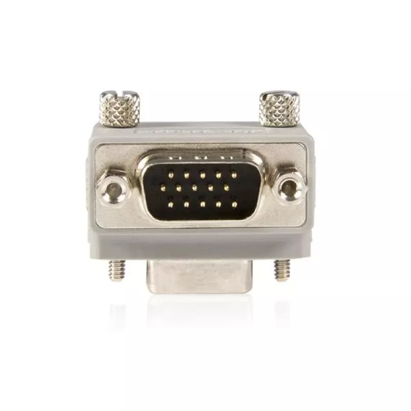 StarTech.com Adaptador de cabo VGA para VGA em ângulo reto Tipo 2 – M/F