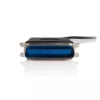 StarTech.com ICUSB128410 cabo adaptador de USB para impressora paralela de 10 ft (3 m), M/M, preto