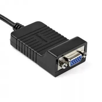 StarTech.com Adaptador DisplayPort para VGA – conversor ativo DP para VGA – vídeo 1080p – durável – adaptador de cabo DP/DP++ para monitor VGA – DP 1.2 para VGA – ficha DP com encaixe