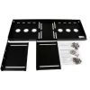 StarTech.com Suporte de montagem VESA universal para monitor LCD para rack ou armário de 19 polegadas