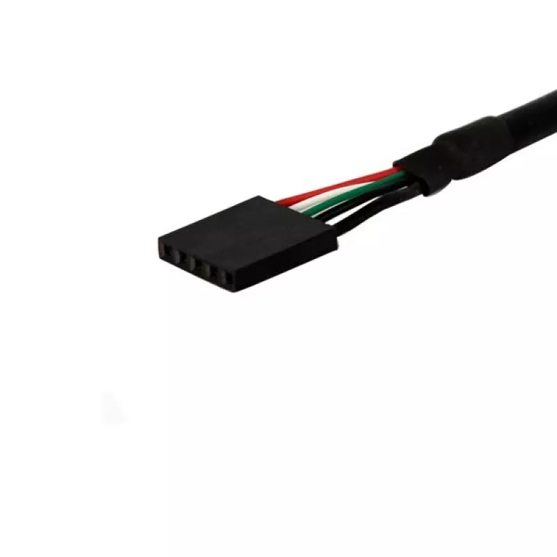 StarTech.com Cabo USB de montagem em painel de 0,3 m – Cabo USB-A para header de placa-mãe F/F