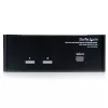 StarTech.com Switch KVM DVI VGA Dual Monitor USB de 2 portas com áudio e hub USB 2.0
