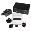 StarTech.com Switch KVM DVI VGA Dual Monitor USB de 2 portas com áudio e hub USB 2.0