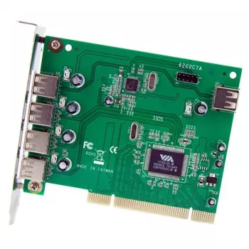 StarTech.com Placa adaptadora PCI USB de 7 portas PCIUSB7