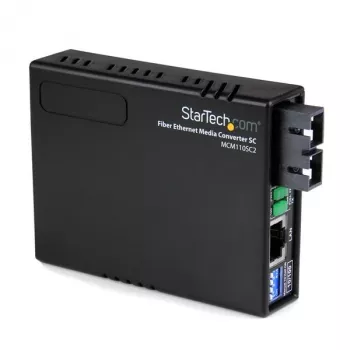 StarTech.com Conversor de média Ethernet de fibra multimodo 10/100 SC 2 km