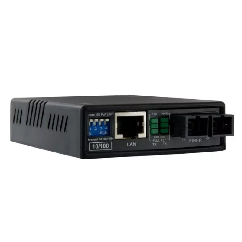 StarTech.com Conversor de média Ethernet de fibra multimodo 10/100 SC 2 km