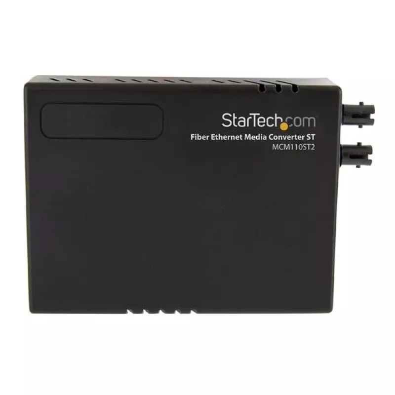 StarTech.com Conversor de média Fast Ethernet de fibra multimodo para cobre 10/100 ST 2 km