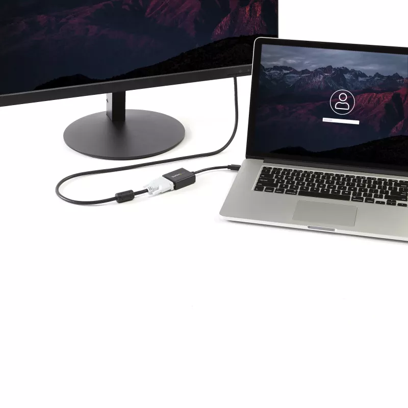 StarTech.com Adaptador Mini DisplayPort para DVI - Conversor Mini DP para DVI-D - Vídeo 1080p - Certificado VESA - Mac/PC mDP ou Thunderbolt 1/2 para monitor DVI - Dongle mDP 1.2 para DVI Single-Link