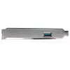 StarTech.com placa PCI Express SuperSpeed USB 3.0 de 2 portas com suporte UASP - 1 interna 1 externa