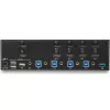StarTech.com comutador KVM HDMI de 4 portas – 4K 30Hz – duplo ecrã