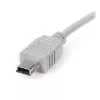 StarTech.com cabo Mini-USB 2.0 de 15 cm – A para Mini-B, 0,152 m, USB A, Mini-USB B, USB 2.0, macho/macho, cinzento