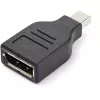 StarTech.com adaptador compacto Mini DisplayPort para DisplayPort - vídeo 4K x 2K - conversor UHD Mini DP para DP - adaptador mDP para DP 1.2 - PC/computador mDP para monitor/ecrã DisplayPort - M/F