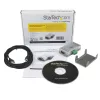 StarTech.com adaptador série USB para RS232 RS422 RS485 de 2 portas com retenção COM