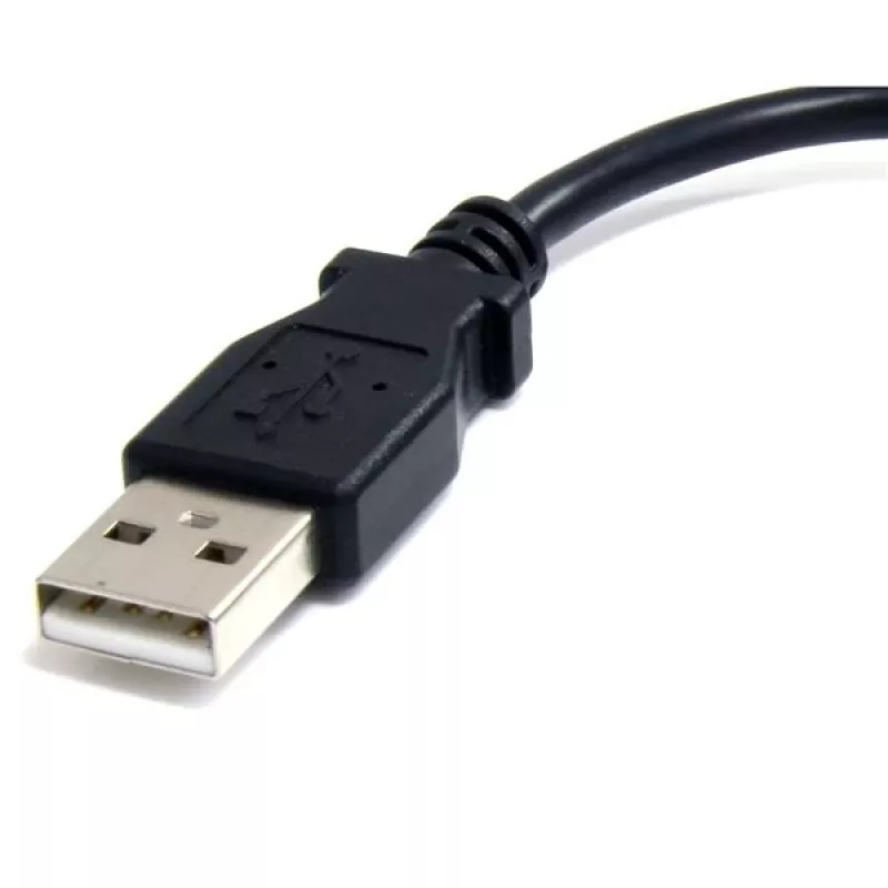 StarTech.com cabo Micro-USB de 15 cm - A para Micro B, 0,1524 m, USB A, Micro-USB B, macho/macho, 0,48 Gbit/s, preto