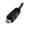 StarTech.com cabo Micro-USB de 15 cm - A para Micro B, 0,1524 m, USB A, Micro-USB B, macho/macho, 0,48 Gbit/s, preto