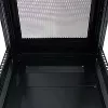 StarTech.com armário de rack de servidor 4 postes 25U, armário de rack de dados 19 polegadas com fecho para equipamento de computador / AV / TI, rack de escritório / rede doméstica com rodas e calhas de montagem ajustáveis