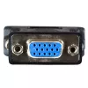 StarTech.com adaptador de cabo DVI para VGA – preto – M/F, DVI-I, VGA, preto