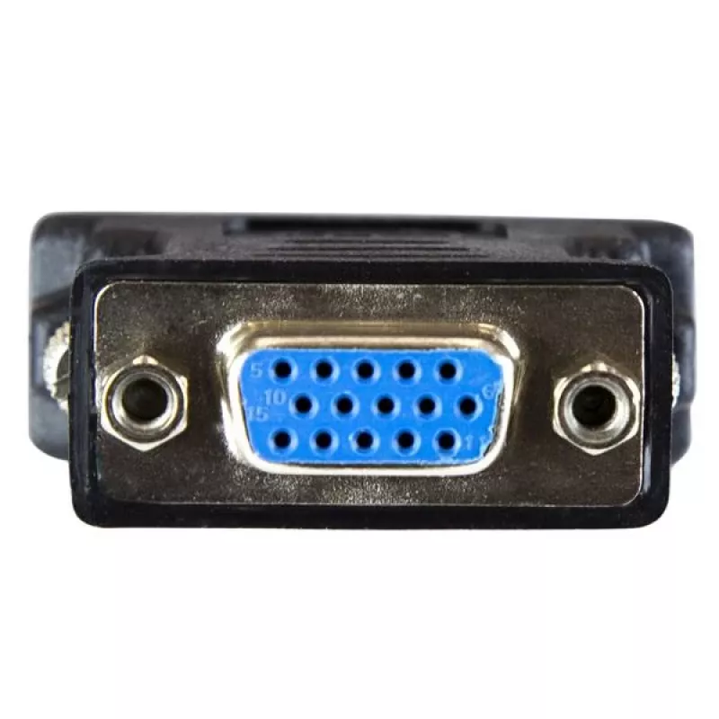 StarTech.com adaptador de cabo DVI para VGA – preto – M/F, DVI-I, VGA, preto