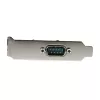 StarTech.com placa adaptadora série PCI Express RS232 de 1 porta – controlador host série PCIe RS232 – PCIe para série DB9 – 16550 UART – placa de expansão low-profile – Windows e Linux