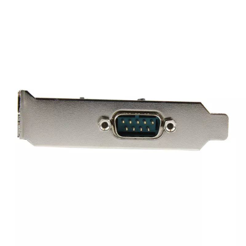 StarTech.com placa adaptadora série PCI Express RS232 de 1 porta – controlador host série PCIe RS232 – PCIe para série DB9 – 16550 UART – placa de expansão low-profile – Windows e Linux