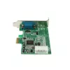 StarTech.com placa adaptadora série PCI Express RS232 de 1 porta – controlador host série PCIe RS232 – PCIe para série DB9 – 16550 UART – placa de expansão low-profile – Windows e Linux