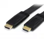 StarTech.com 1,8 m cabo HDMI plano de alta velocidade com Ethernet – cabo HDMI Ultra HD 4k x 2k – HDMI para HDMI M/M ~ 6 ft cabo HDMI plano de alta velocidade com Ethernet – cabo HDMI Ultra HD 4k x 2k – HDMI para HDMI M/M