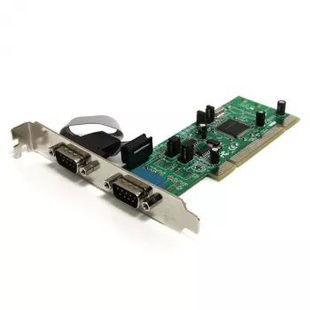 StarTech.com placa adaptadora série PCI RS422/485 de 2 portas com 161050 UART