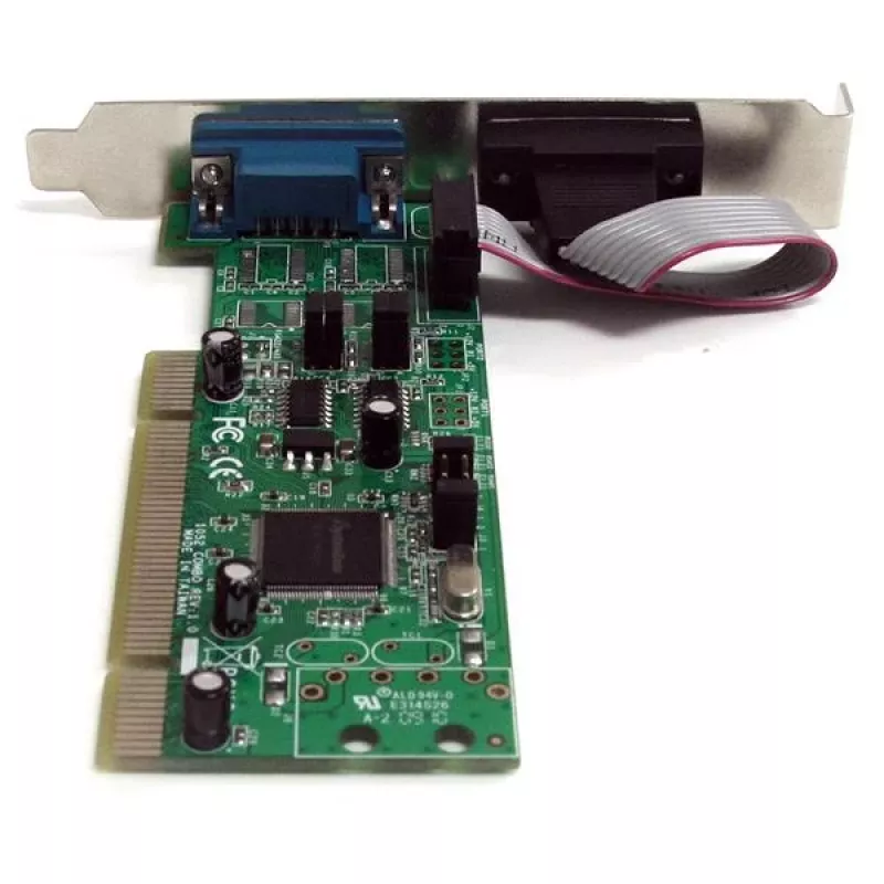 StarTech.com placa adaptadora série PCI RS422/485 de 2 portas com 161050 UART