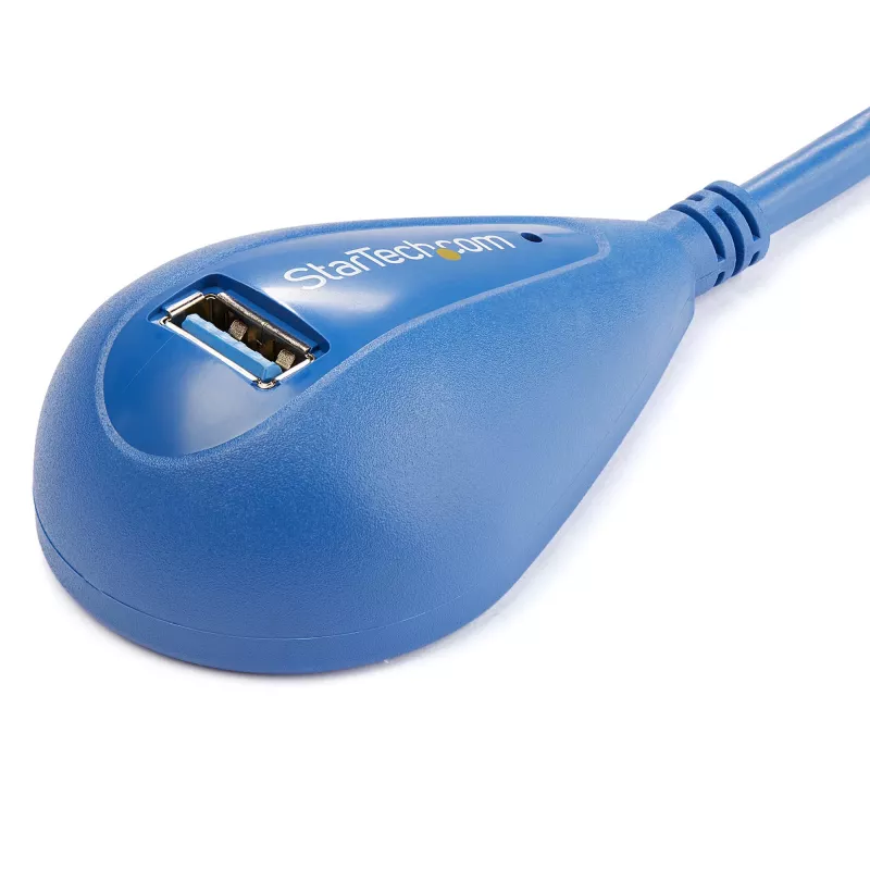 StarTech.com cabo de extensão SuperSpeed USB 3.0 de secretária de 1,5 m - A para A M/F