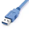 StarTech.com cabo de extensão SuperSpeed USB 3.0 de secretária de 1,5 m - A para A M/F