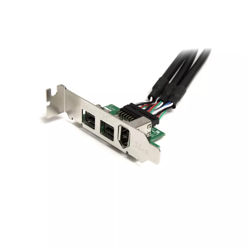 StarTech.com adaptador de placa FireWire Mini PCI Express 1394 de 3 portas 2b 1a