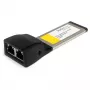 StarTech.com placa adaptadora de rede NIC Ethernet Gigabit ExpressCard para portátil de porta dupla