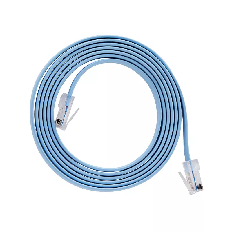 StarTech.com 6 ft cabo Cisco Console Rollover - RJ45 M/M, 1,8 m, RJ-45, RJ-45, azul