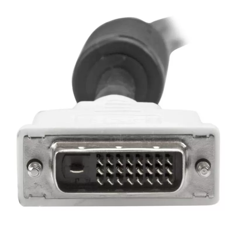 StarTech.com cabo DVI-D Dual Link de 2m – M/M, 2 m, DVI-D, DVI-D, macho, macho, preto, branco