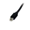 StarTech.com cabo Mini DisplayPort de 1,0 m, 8K 60 Hz HDR10, vídeo Ultra HD 4K 120 Hz, cabo mDP 1.4 para monitores ecrãs, cabo Mini DisplayPort - M/M