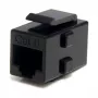 StarTech.com acoplador de rede Cat 6 RJ45 Keystone Jack - F/F, preto, RJ-45, RJ-45, 90 mm, 125 mm, 2 mm