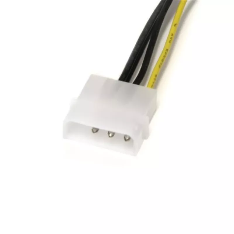StarTech.com adaptador de alimentação LP4 para placa gráfica PCI Express de 8 pinos de 15 cm