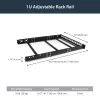 StarTech.com calhas universais para rack de servidor 1U, calhas de montagem com profundidade ajustável para servidor, calhas de montagem para rack de 19 polegadas