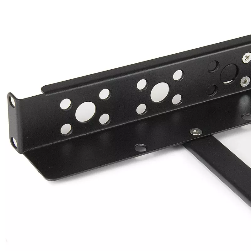 StarTech.com calhas universais para rack de servidor 1U, calhas de montagem com profundidade ajustável para servidor, calhas de montagem para rack de 19 polegadas