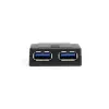 StarTech.com Adaptador de cartão ExpressCard de 2 portas SuperSpeed USB 3.0 com suporte UASP