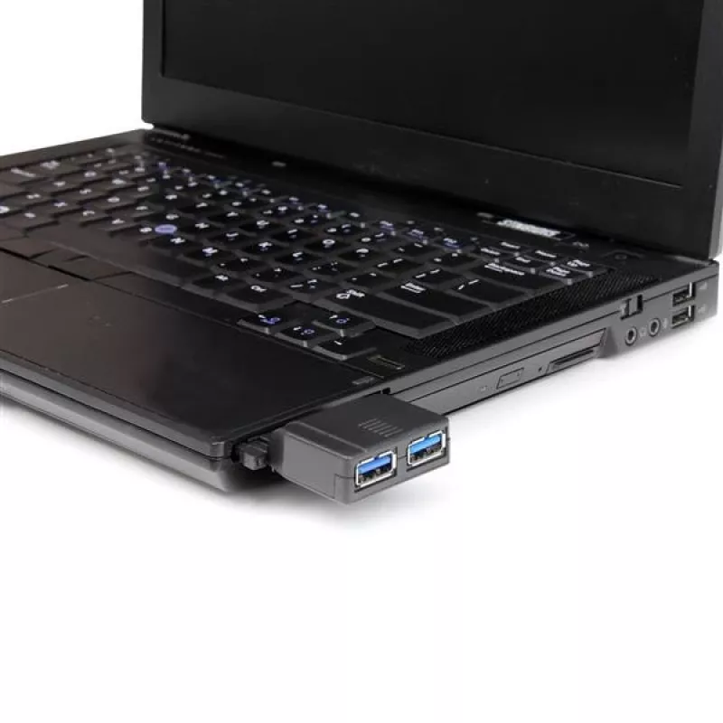 StarTech.com Adaptador de cartão ExpressCard de 2 portas SuperSpeed USB 3.0 com suporte UASP