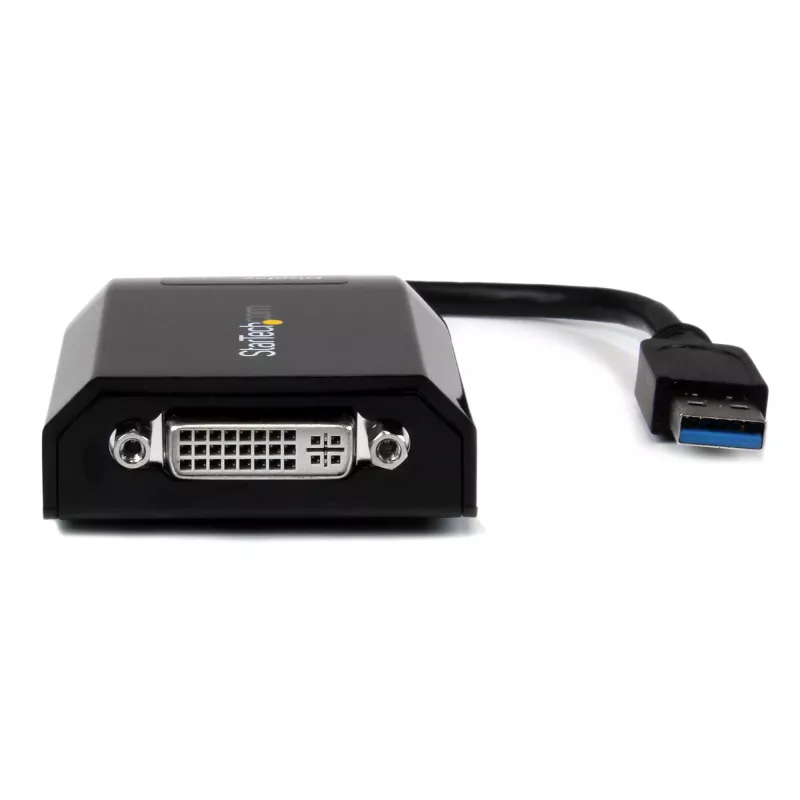 StarTech.com Adaptador USB 3.0 para DVI / VGA – 2048x1152, 3.2 Gen 1 (3.1 Gen 1), USB Type-A, saída DVI, 2048 x 1152 píxeis