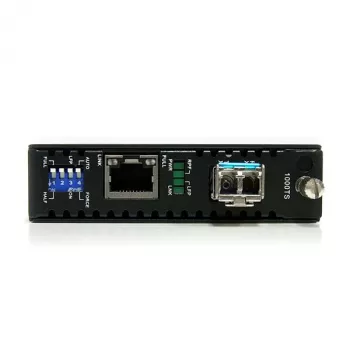 StarTech.com Conversor de suporte de fibra ótica Gigabit 1000Mbps MM fibra LC 550m
