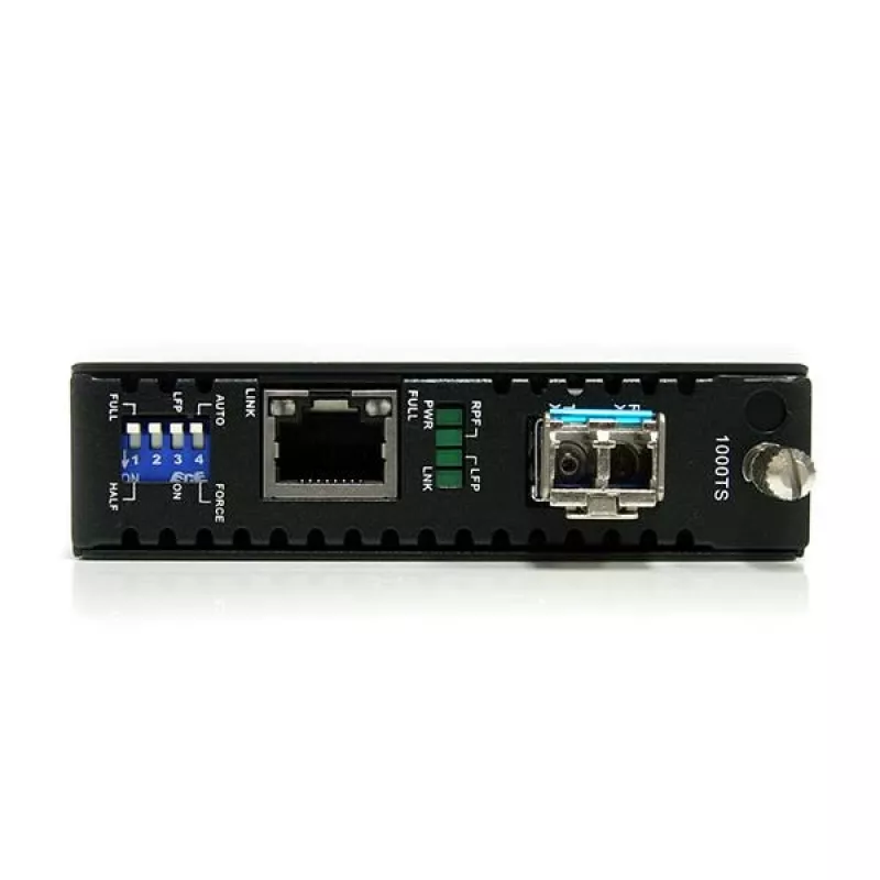 StarTech.com Conversor de suporte de fibra ótica Gigabit 1000Mbps MM fibra LC 550m