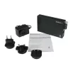 StarTech.com Conversor de suporte de fibra ótica multimodo Gigabit Ethernet SC 550m - 1000 Mbit/s