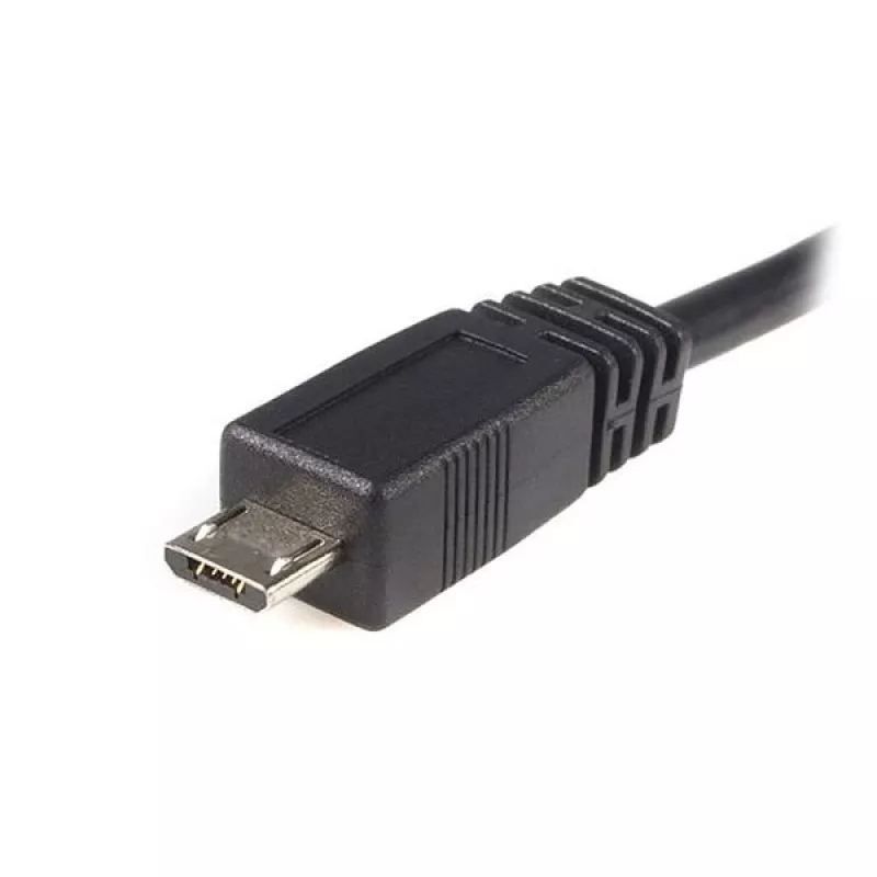 StarTech.com Cabo Micro-USB de 0,5 m - A para Micro B, 0,5 m, USB A, Micro-USB B, USB 2.0, macho/macho, preto